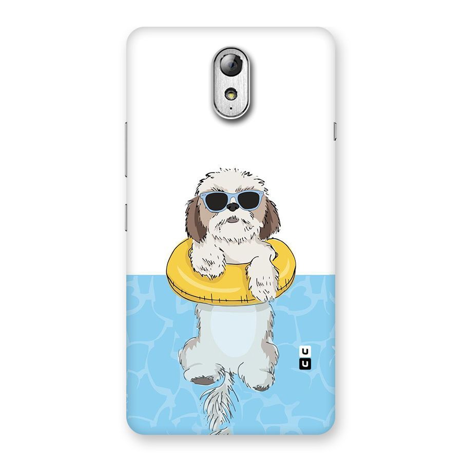 Swimming Doggo Back Case for Lenovo Vibe P1M