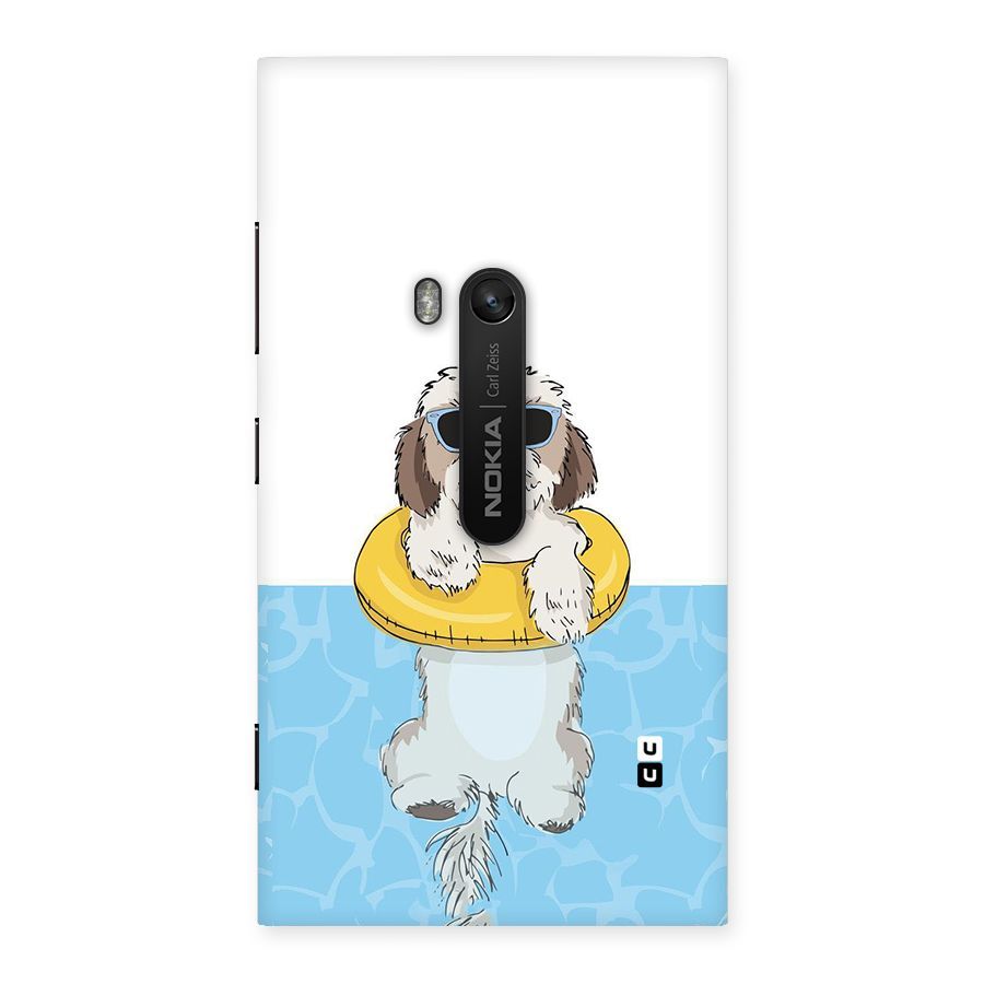 Swimming Doggo Back Case for Lumia 920