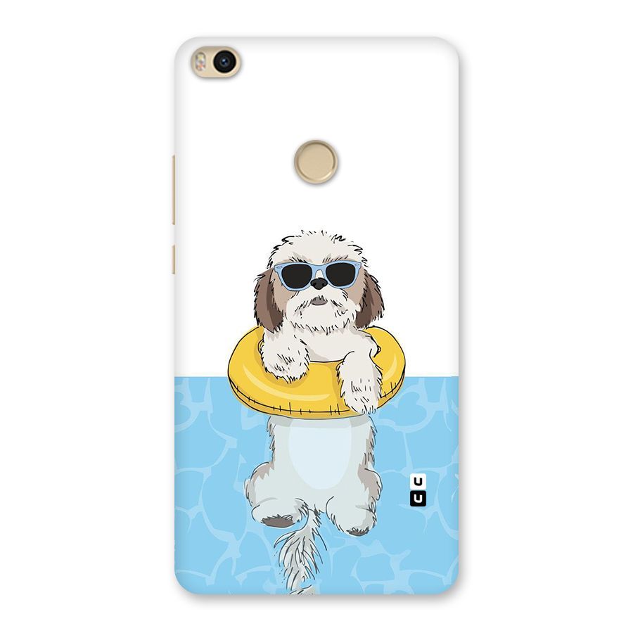 Swimming Doggo Back Case for Mi Max 2