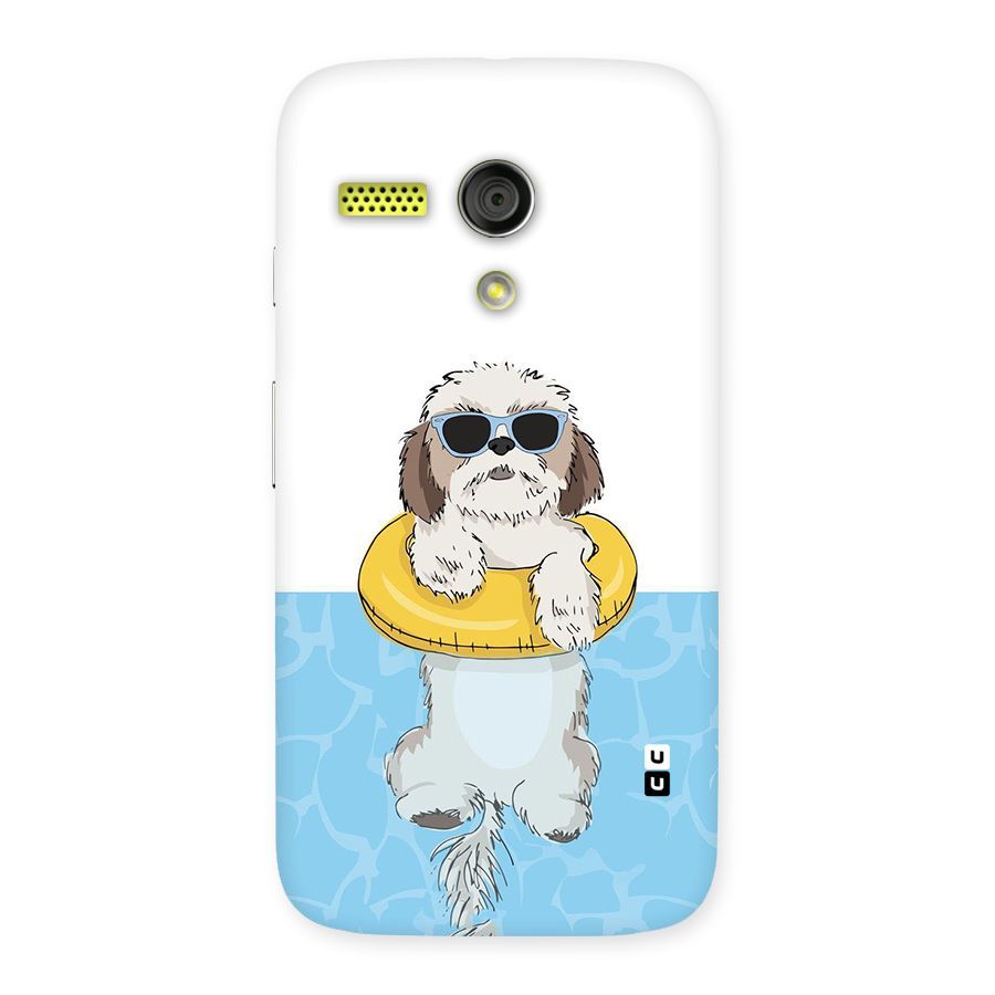 Swimming Doggo Back Case for Moto G
