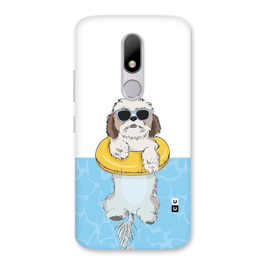 Swimming Doggo Back Case for Moto M