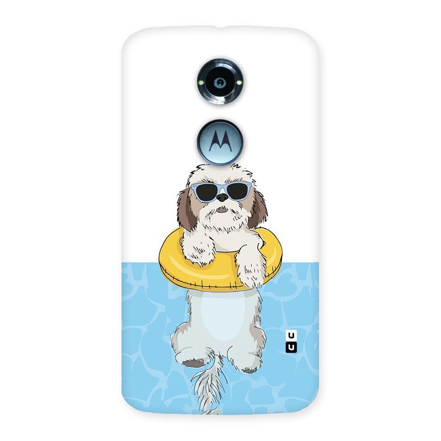 Swimming Doggo Back Case for Moto X 2nd Gen
