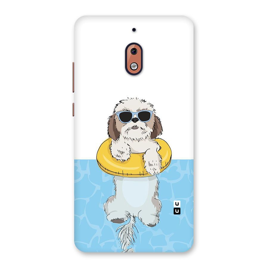 Swimming Doggo Back Case for Nokia 2.1