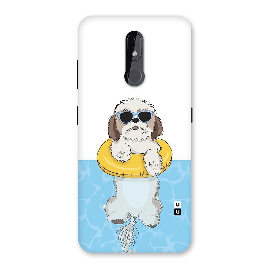 Swimming Doggo Back Case for Nokia 3.2