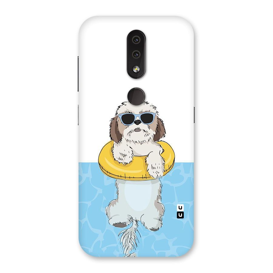 Swimming Doggo Back Case for Nokia 4.2