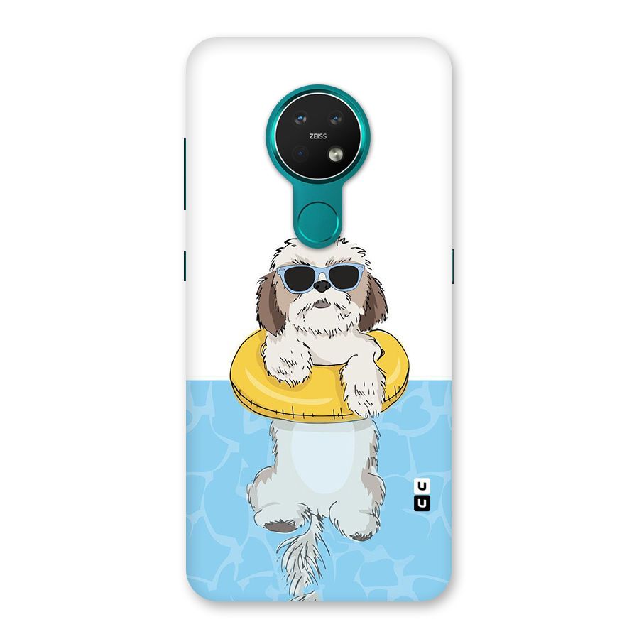 Swimming Doggo Back Case for Nokia 7.2