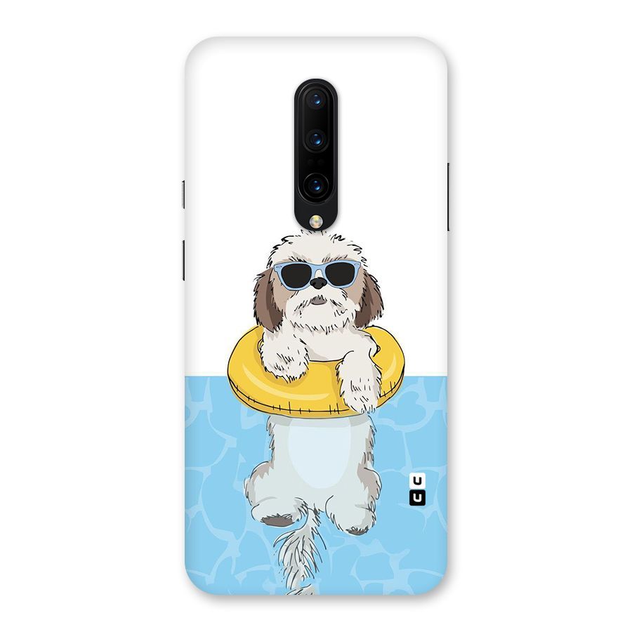 Swimming Doggo Back Case for OnePlus 7 Pro