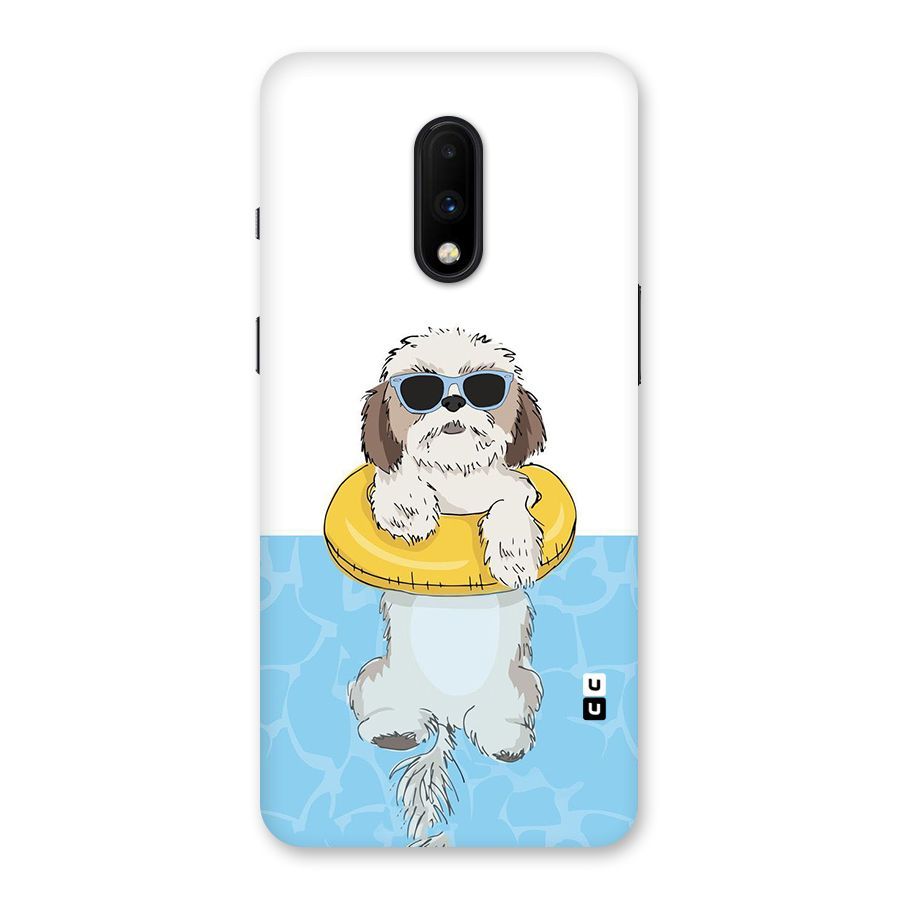 Swimming Doggo Back Case for OnePlus 7