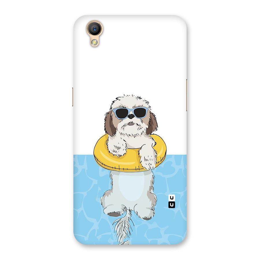 Swimming Doggo Back Case for Oppo A37