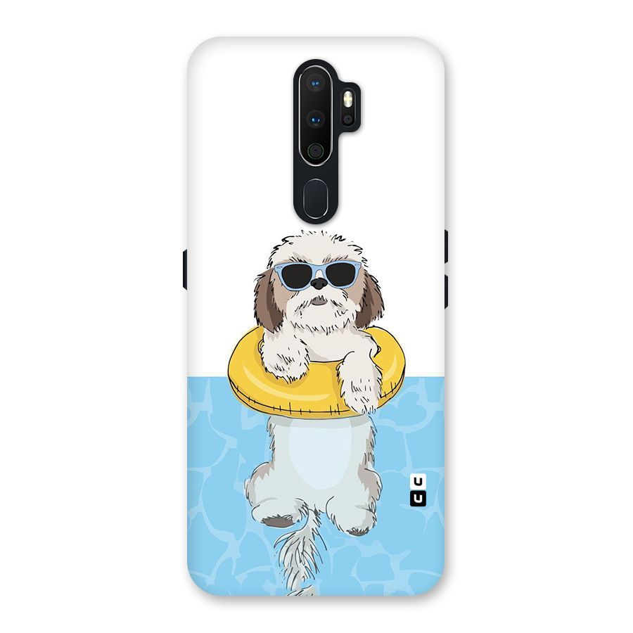 Swimming Doggo Back Case for Oppo A5 (2020)
