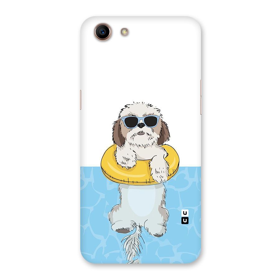 Swimming Doggo Back Case for Oppo A83 (2018)