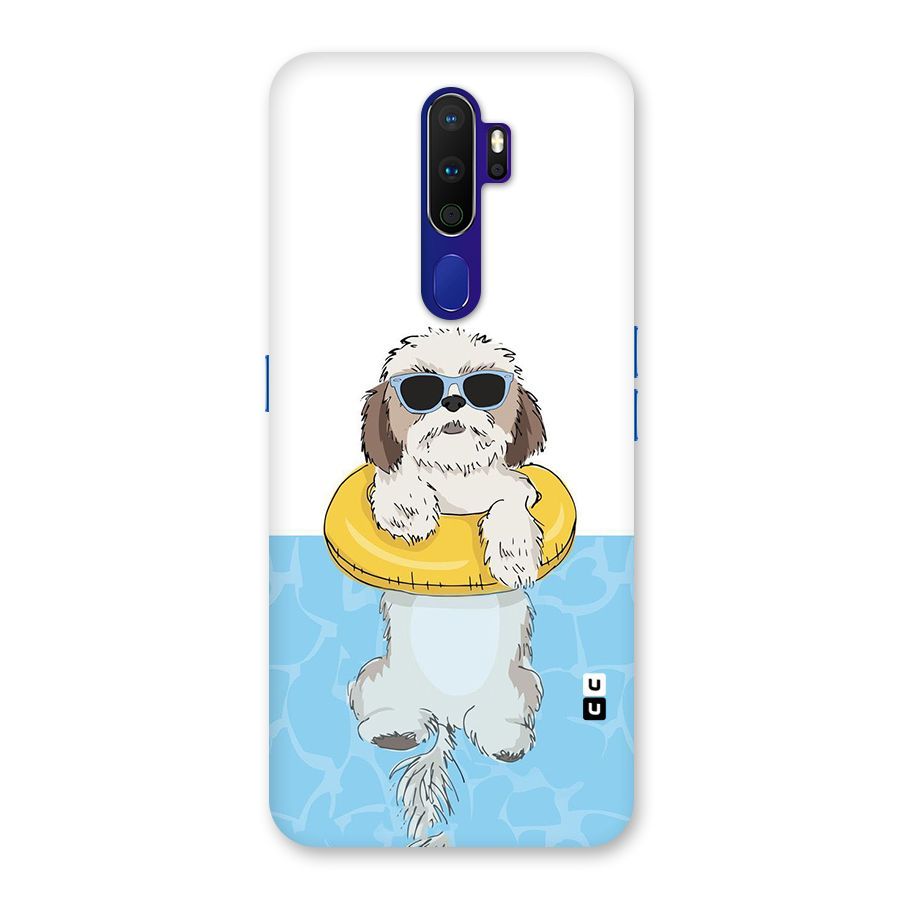 Swimming Doggo Back Case for Oppo A9 (2020)