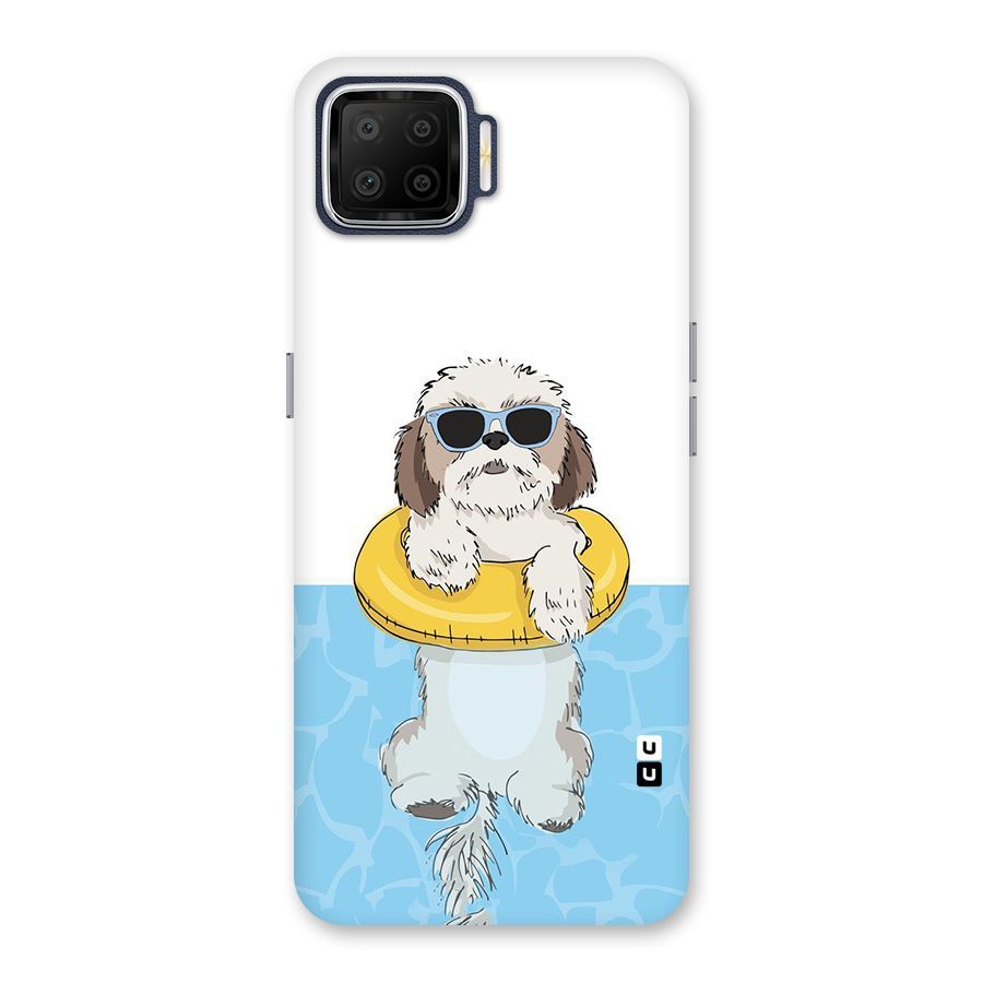 Swimming Doggo Back Case for Oppo F17