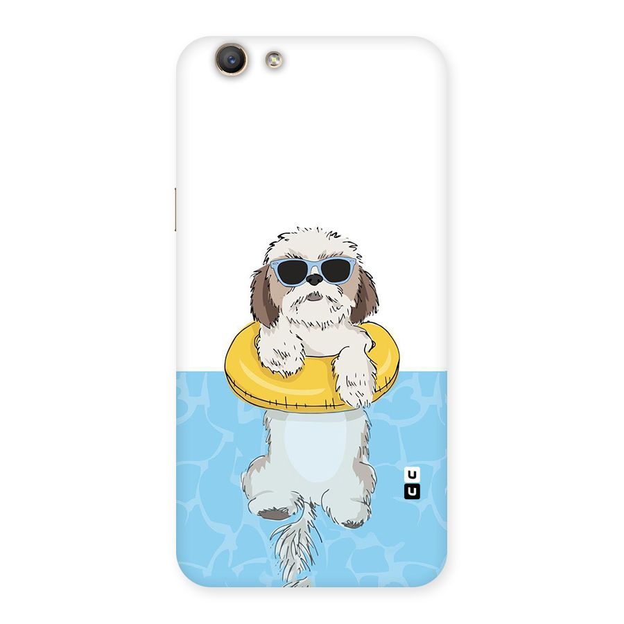 Swimming Doggo Back Case for Oppo F1s