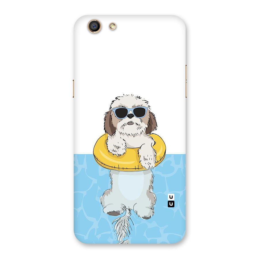 Swimming Doggo Back Case for Oppo F3