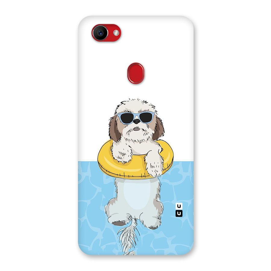 Swimming Doggo Back Case for Oppo F7