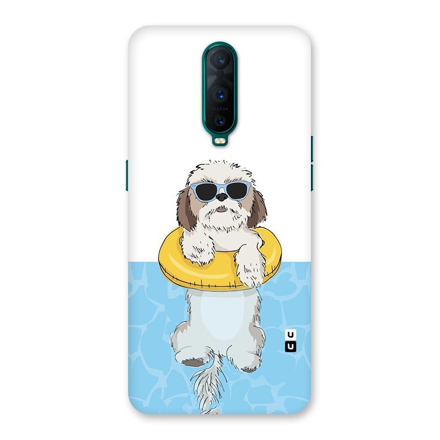 Swimming Doggo Back Case for Oppo R17 Pro
