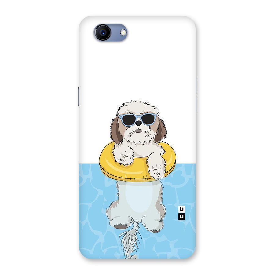 Swimming Doggo Back Case for Oppo Realme 1