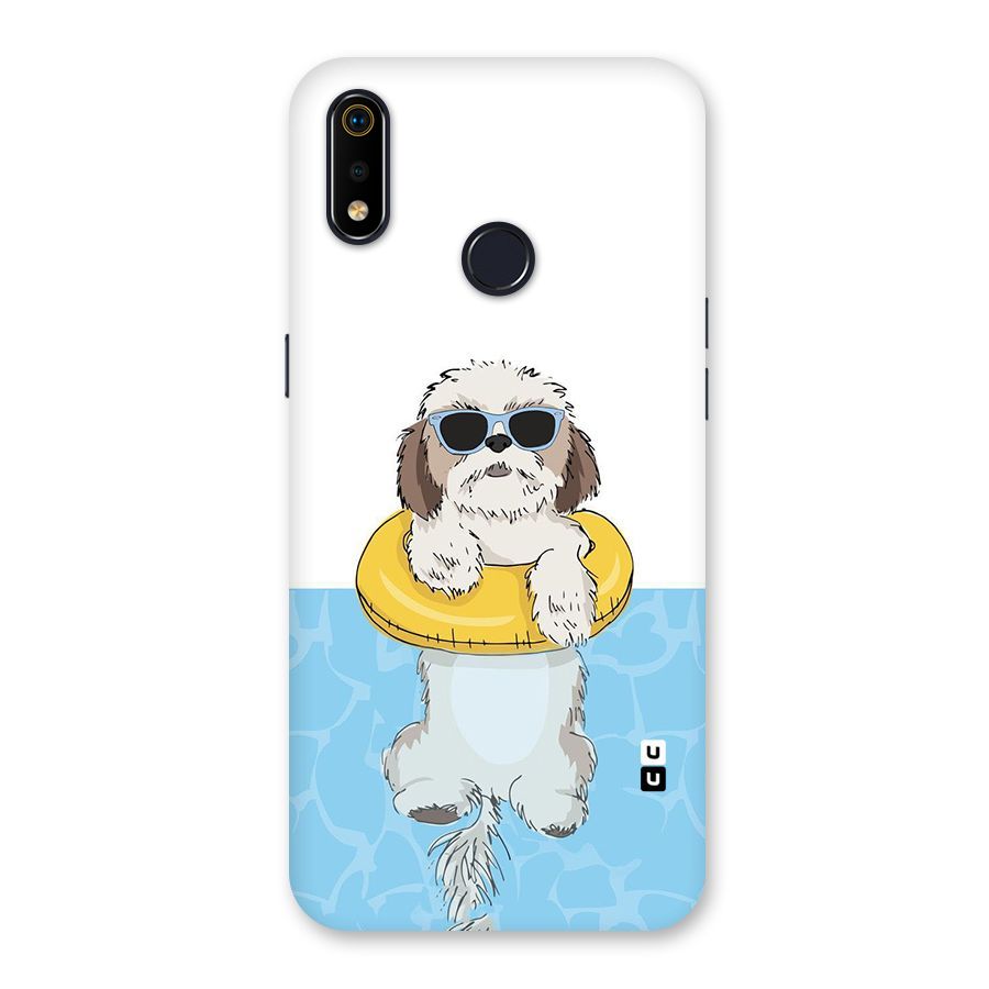 Swimming Doggo Back Case for Realme 3i