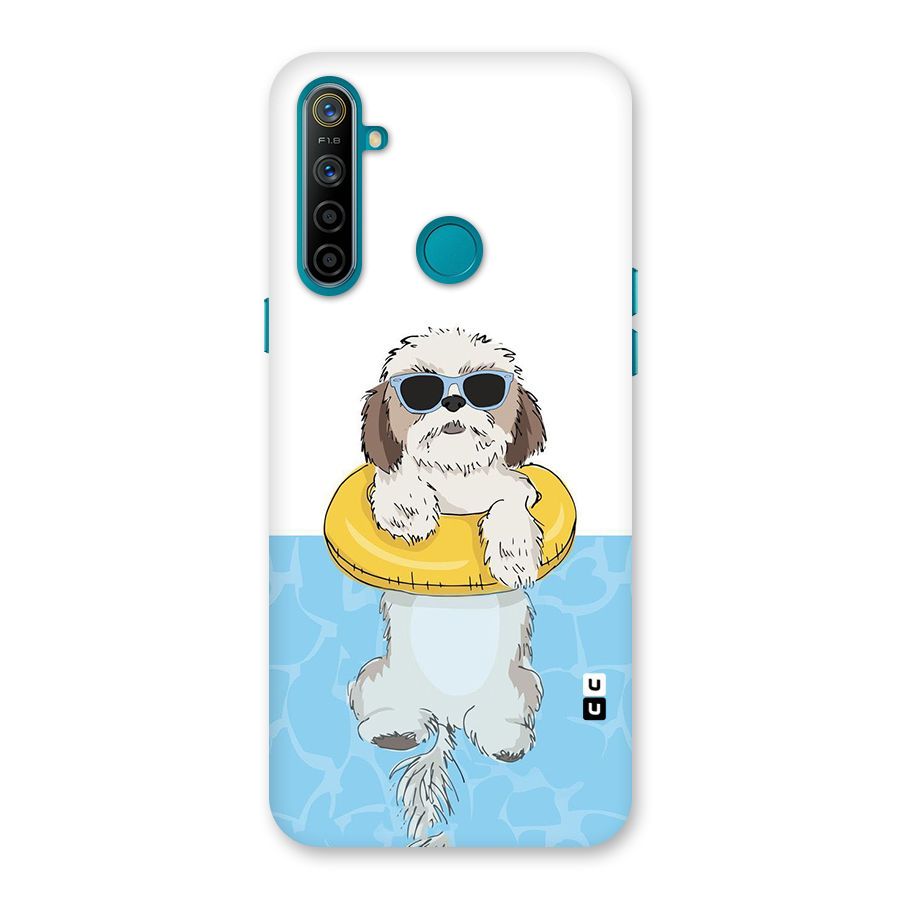 Swimming Doggo Back Case for Realme 5i