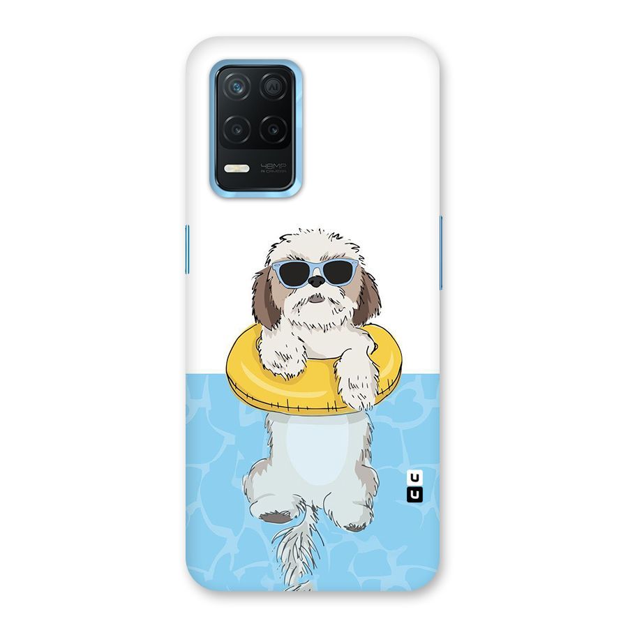 Swimming Doggo Back Case for Realme 8s 5G