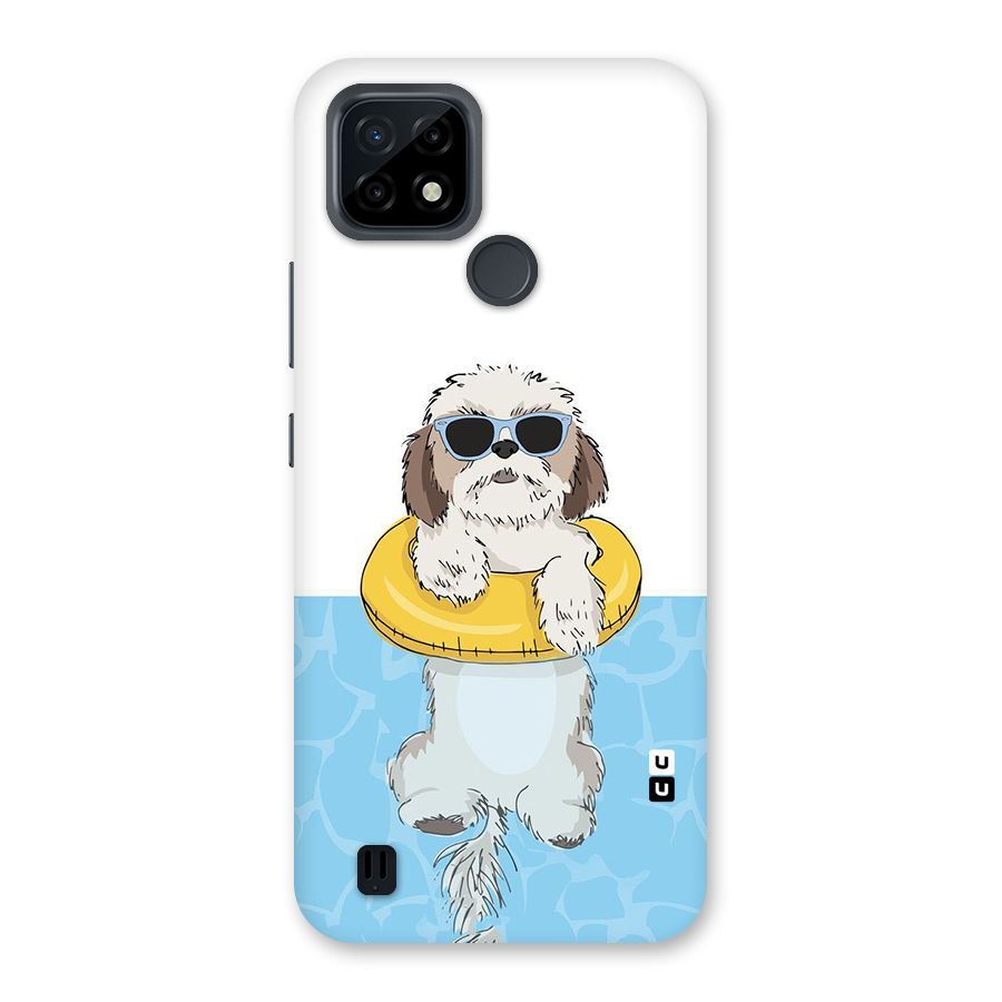 Swimming Doggo Back Case for Realme C21