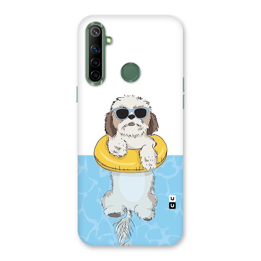 Swimming Doggo Back Case for Realme Narzo 10