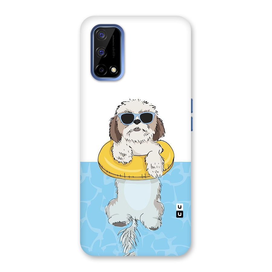 Swimming Doggo Back Case for Realme Narzo 30 Pro