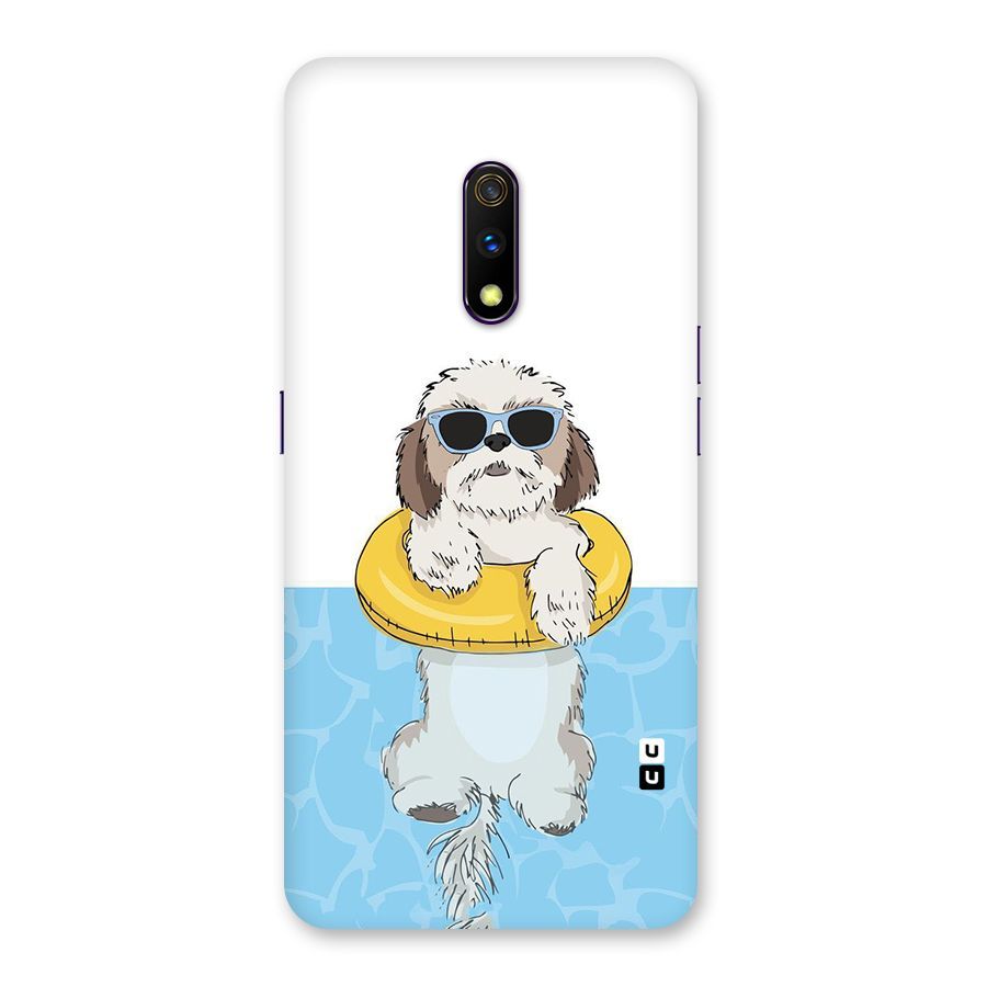 Swimming Doggo Back Case for Realme X