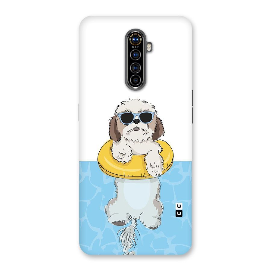 Swimming Doggo Back Case for Realme X2 Pro