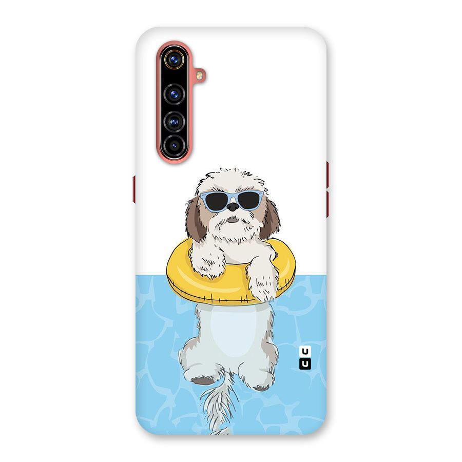Swimming Doggo Back Case for Realme X50 Pro