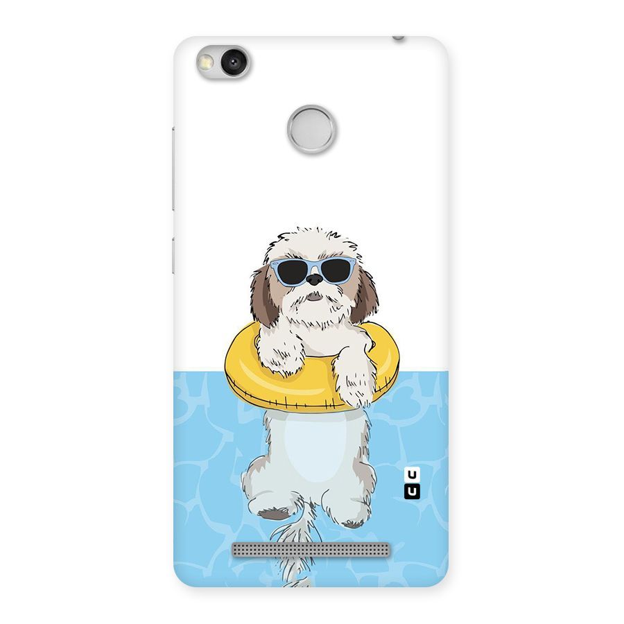 Swimming Doggo Back Case for Redmi 3S Prime