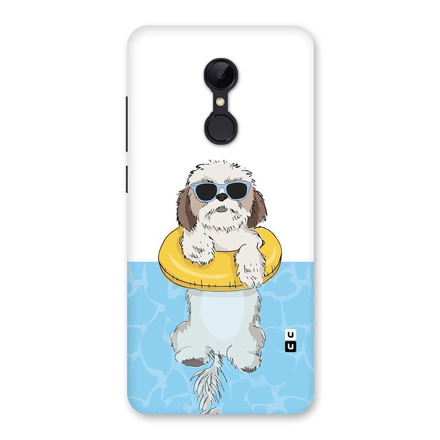 Swimming Doggo Back Case for Redmi 5