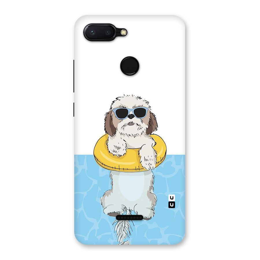 Swimming Doggo Back Case for Redmi 6