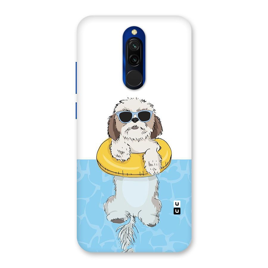 Swimming Doggo Back Case for Redmi 8