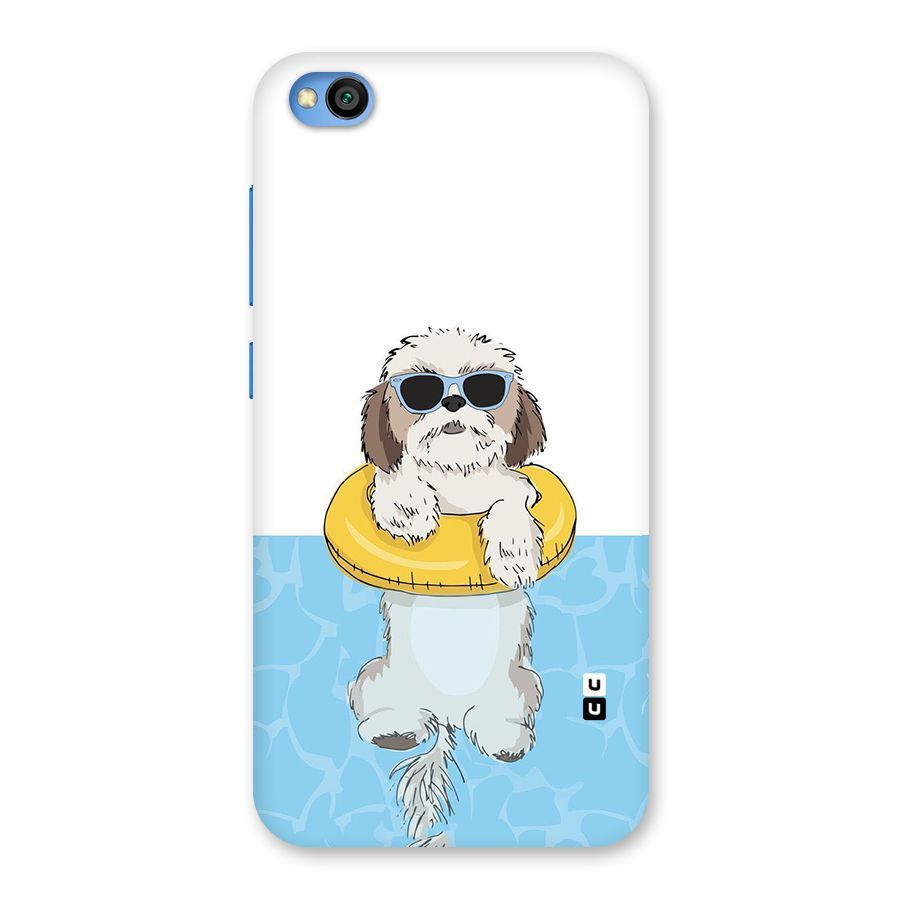 Swimming Doggo Back Case for Redmi Go