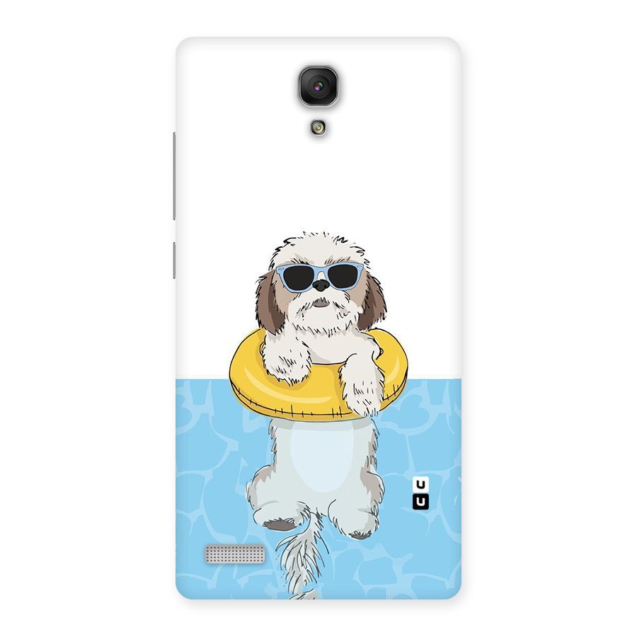 Swimming Doggo Back Case for Redmi Note