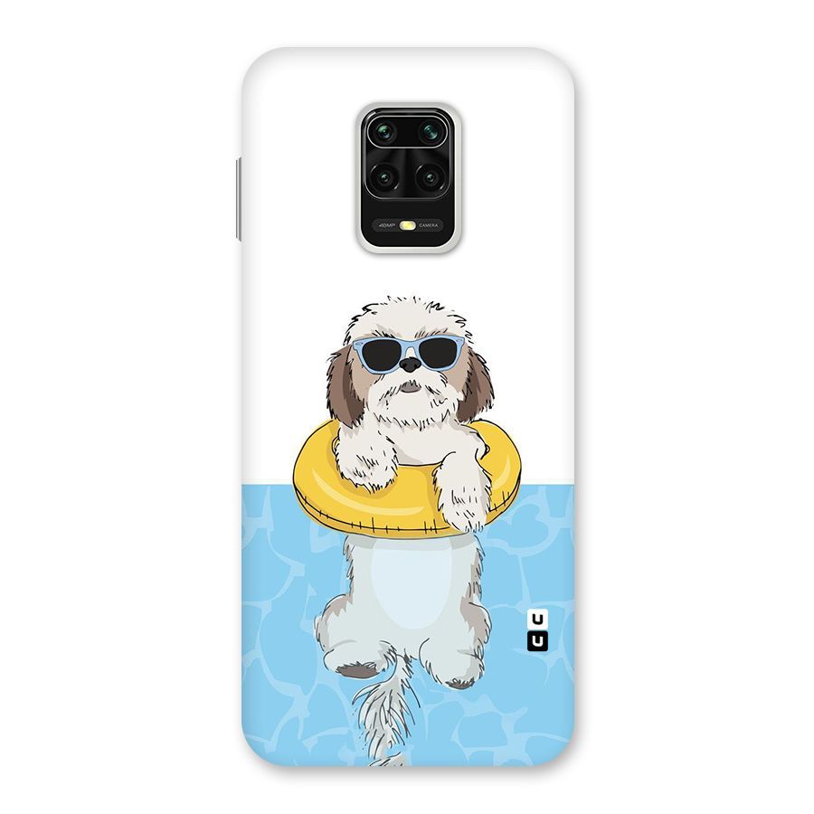 Swimming Doggo Back Case for Redmi Note 9 Pro