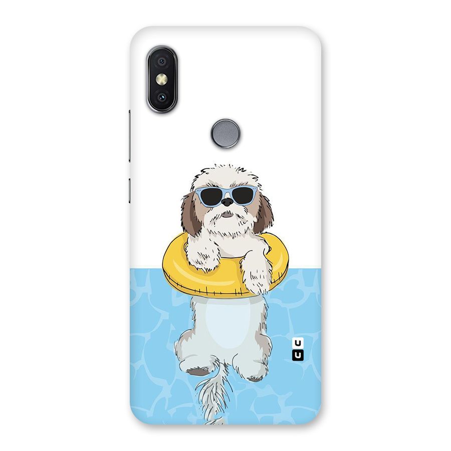 Swimming Doggo Back Case for Redmi Y2