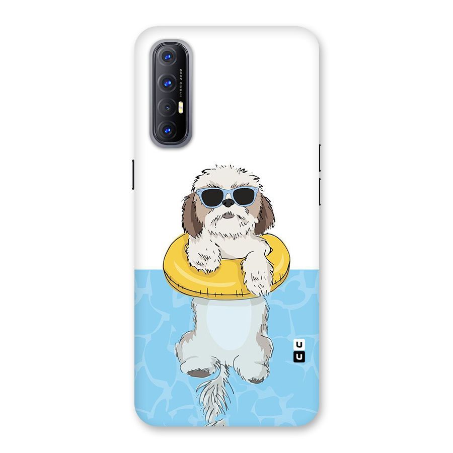 Swimming Doggo Back Case for Reno3 Pro
