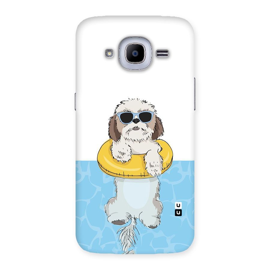 Swimming Doggo Back Case for Samsung Galaxy J2 2016