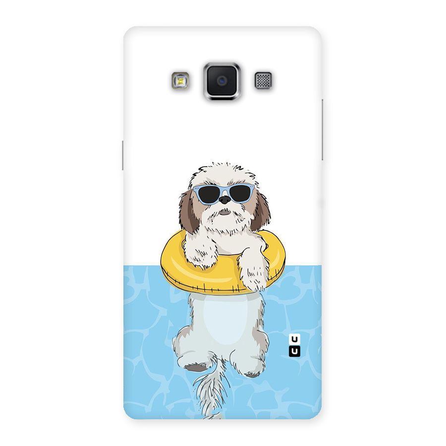 Swimming Doggo Back Case for Samsung Galaxy A5