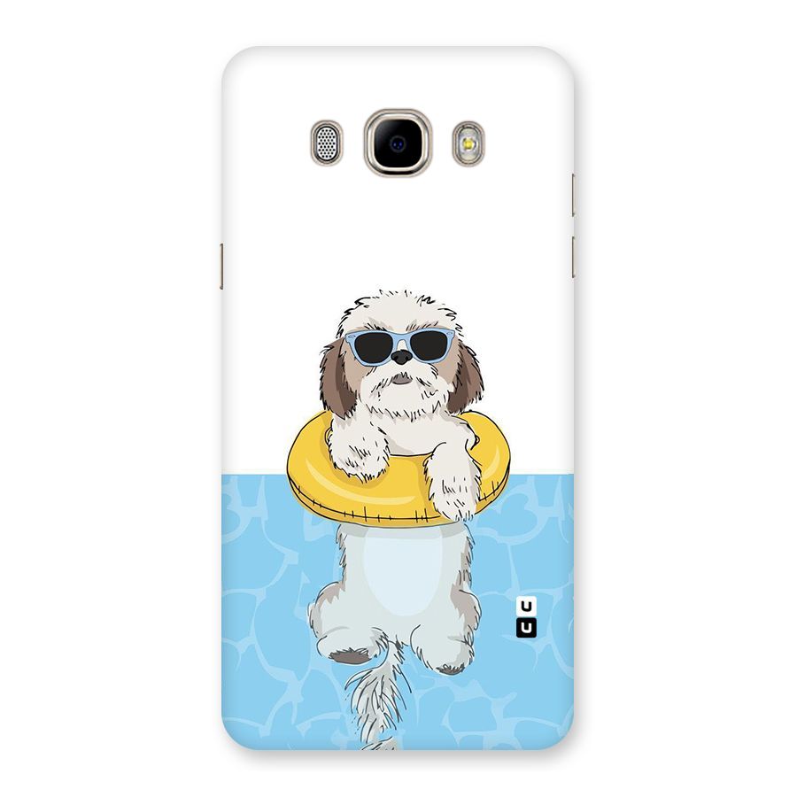 Swimming Doggo Back Case for Samsung Galaxy J7 2016