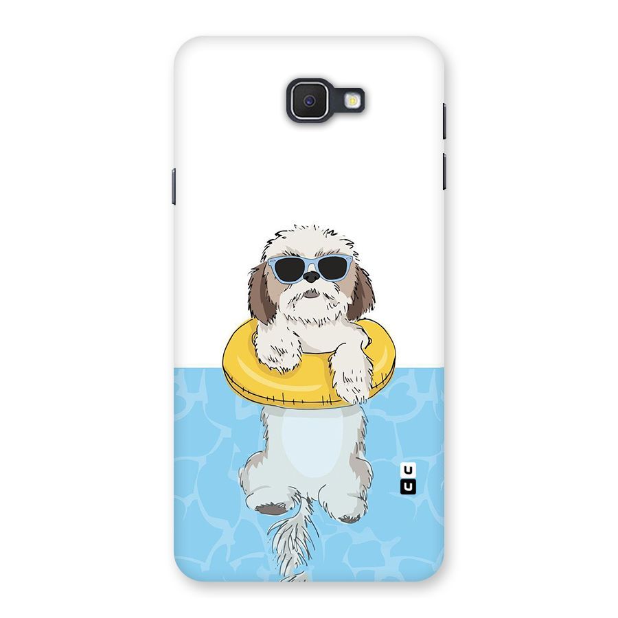 Swimming Doggo Back Case for Samsung Galaxy J7 Prime