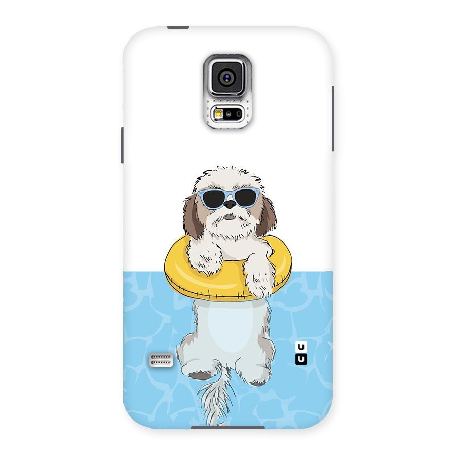 Swimming Doggo Back Case for Samsung Galaxy S5