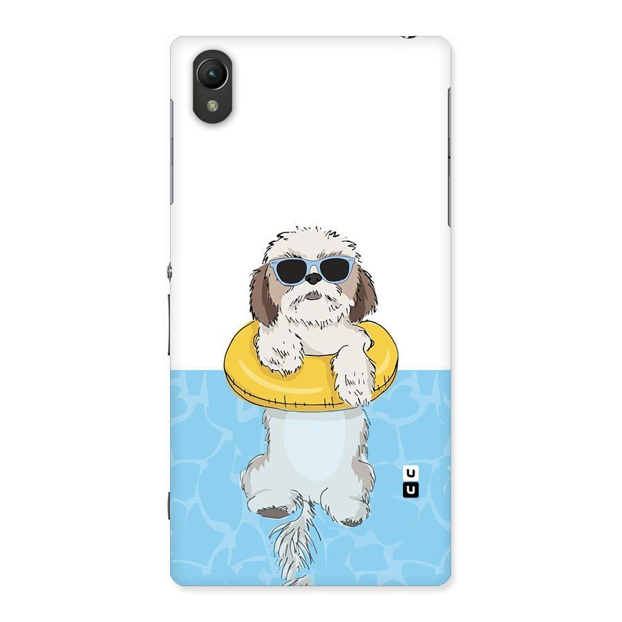 Swimming Doggo Back Case for Sony Xperia Z1