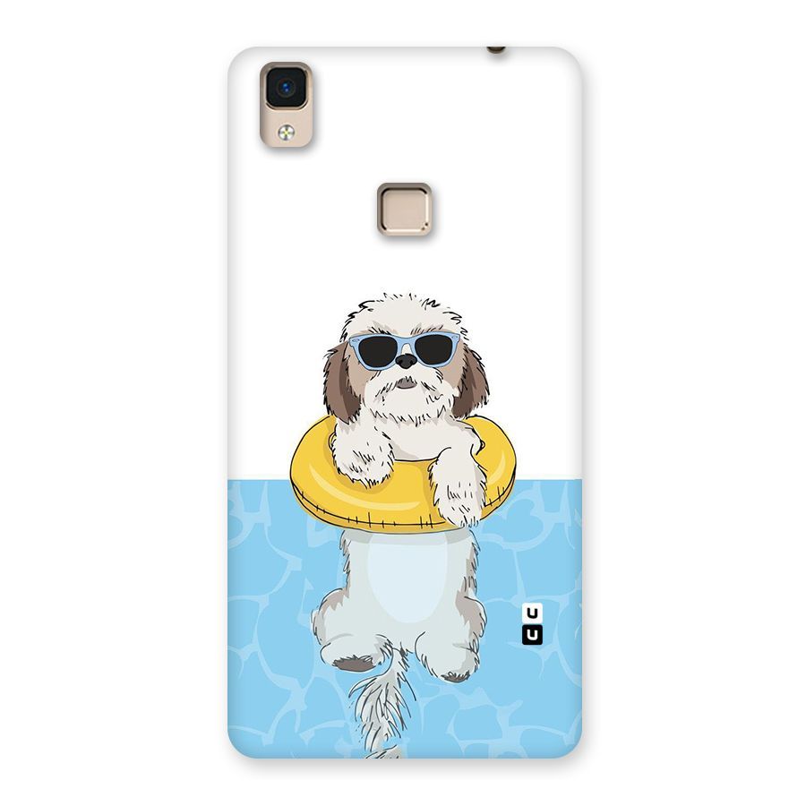 Swimming Doggo Back Case for V3 Max