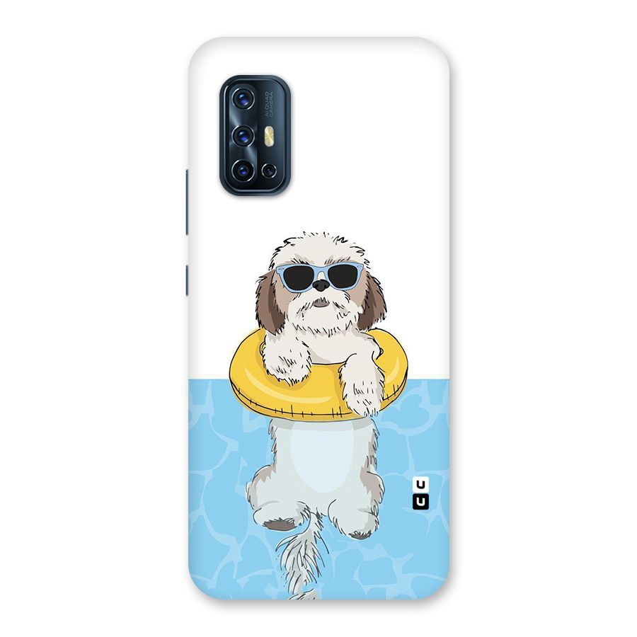 Swimming Doggo Back Case for Vivo V17