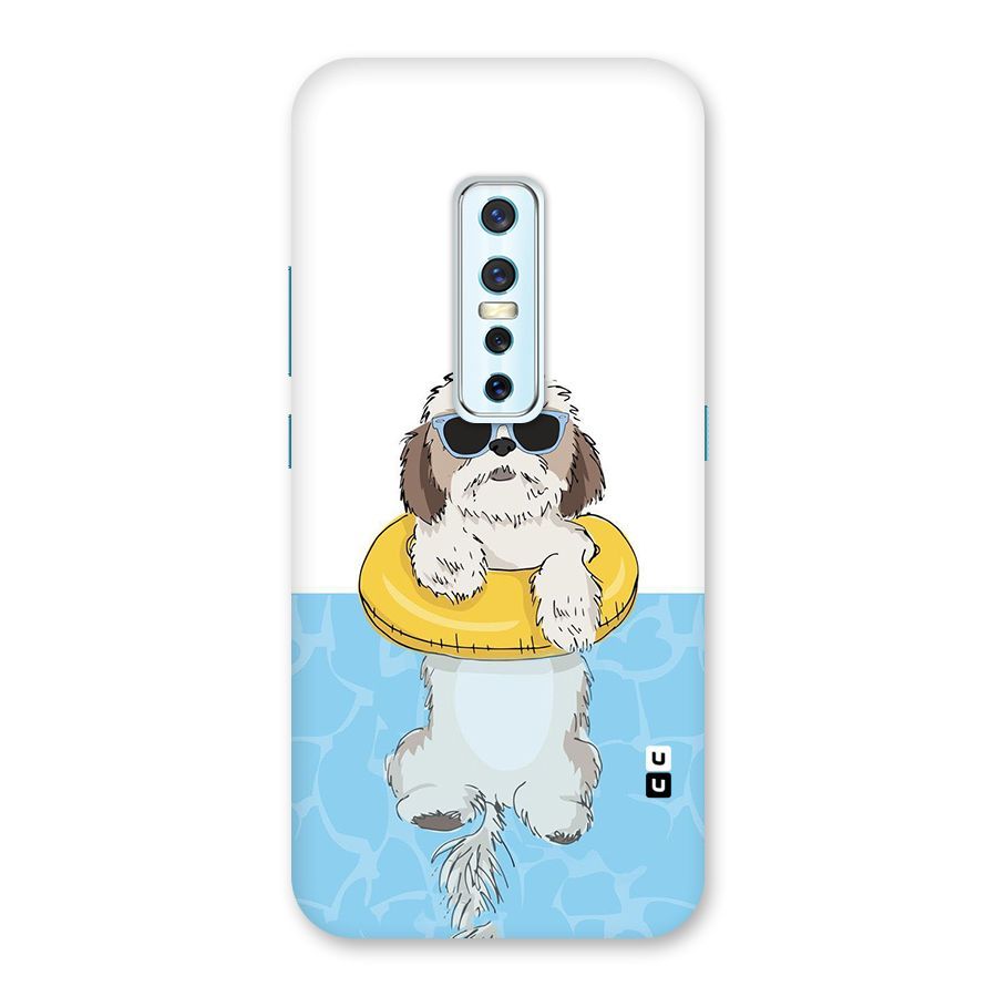 Swimming Doggo Back Case for Vivo V17 Pro