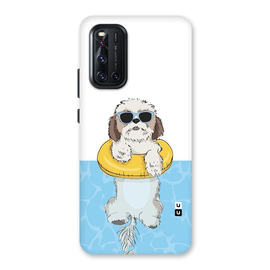 Swimming Doggo Back Case for Vivo V19